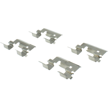 Centric Parts Premium Semi-Metallic Brake Pads with Shims and Hardware 300.16590