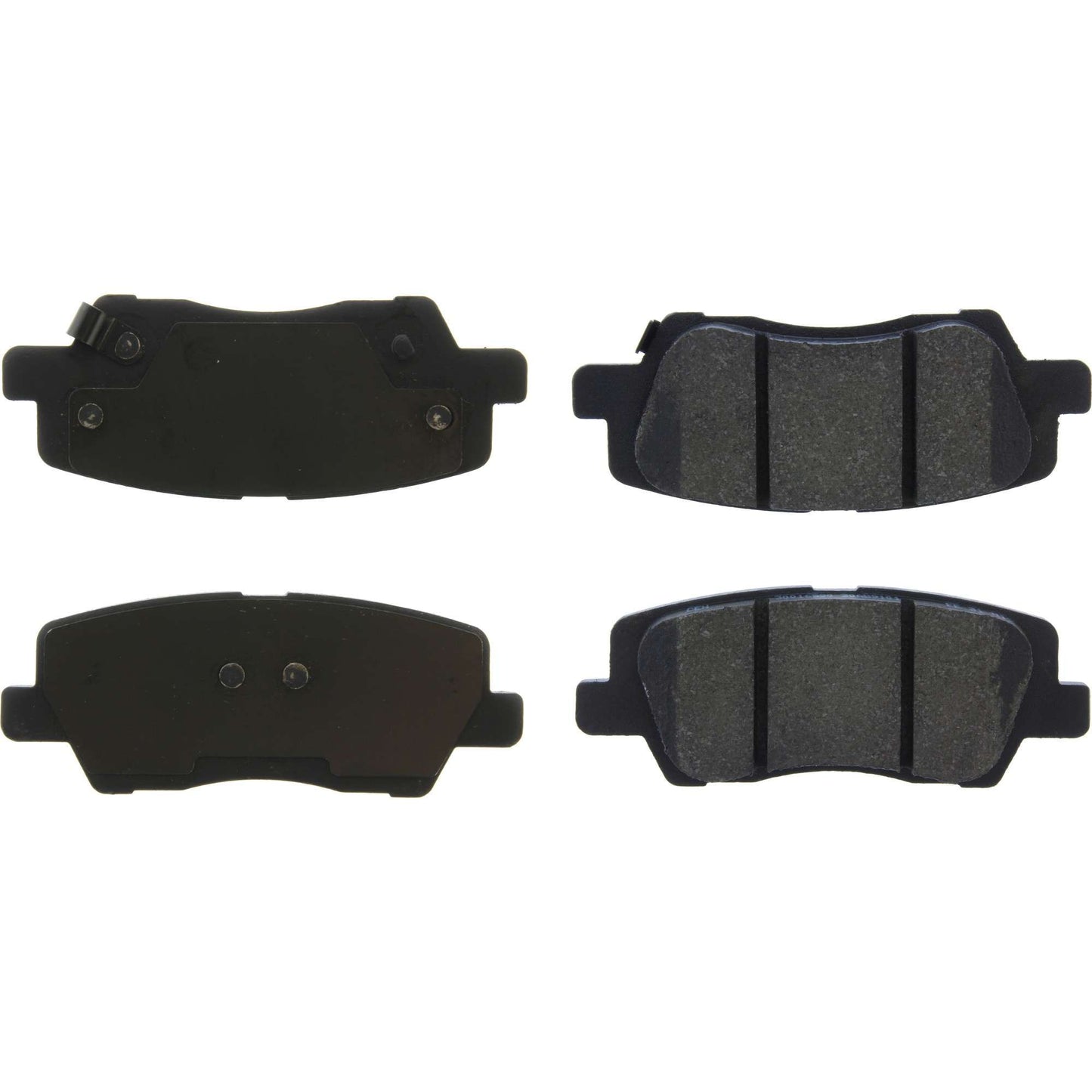 Centric Parts Premium Semi-Metallic Brake Pads with Shims and Hardware 300.16590