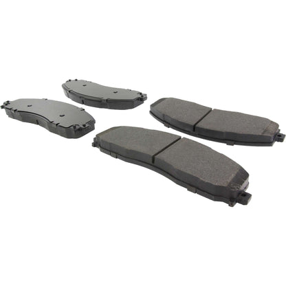 Centric Parts Disc Brake Pad Set Premium Semi-Metallic with Shims and Hardware 300.16800
