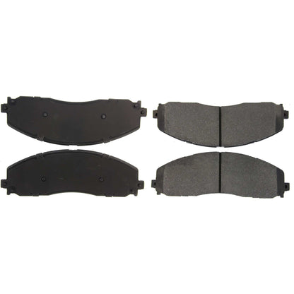 Centric Parts Disc Brake Pad Set Premium Semi-Metallic with Shims and Hardware 300.16800