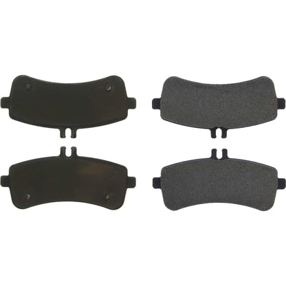 Centric Parts Disc Brake Pad Set Premium Semi-Metallic with Shims and Hardware 300.16810