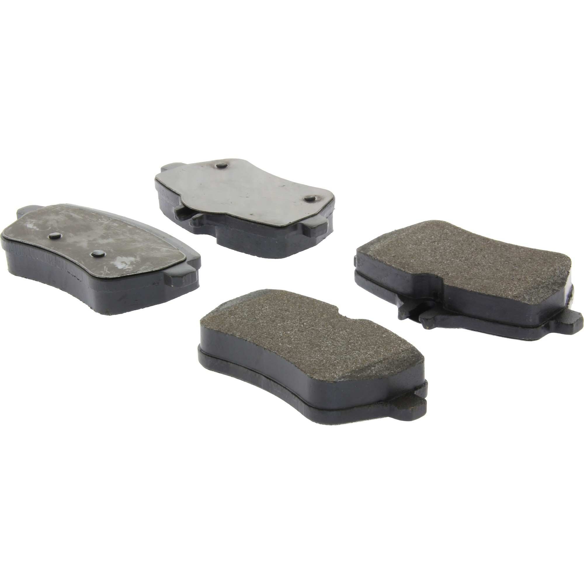 StopTech Premium Semi-Metallic Brake Pads with Shims and Hardware 300.16890