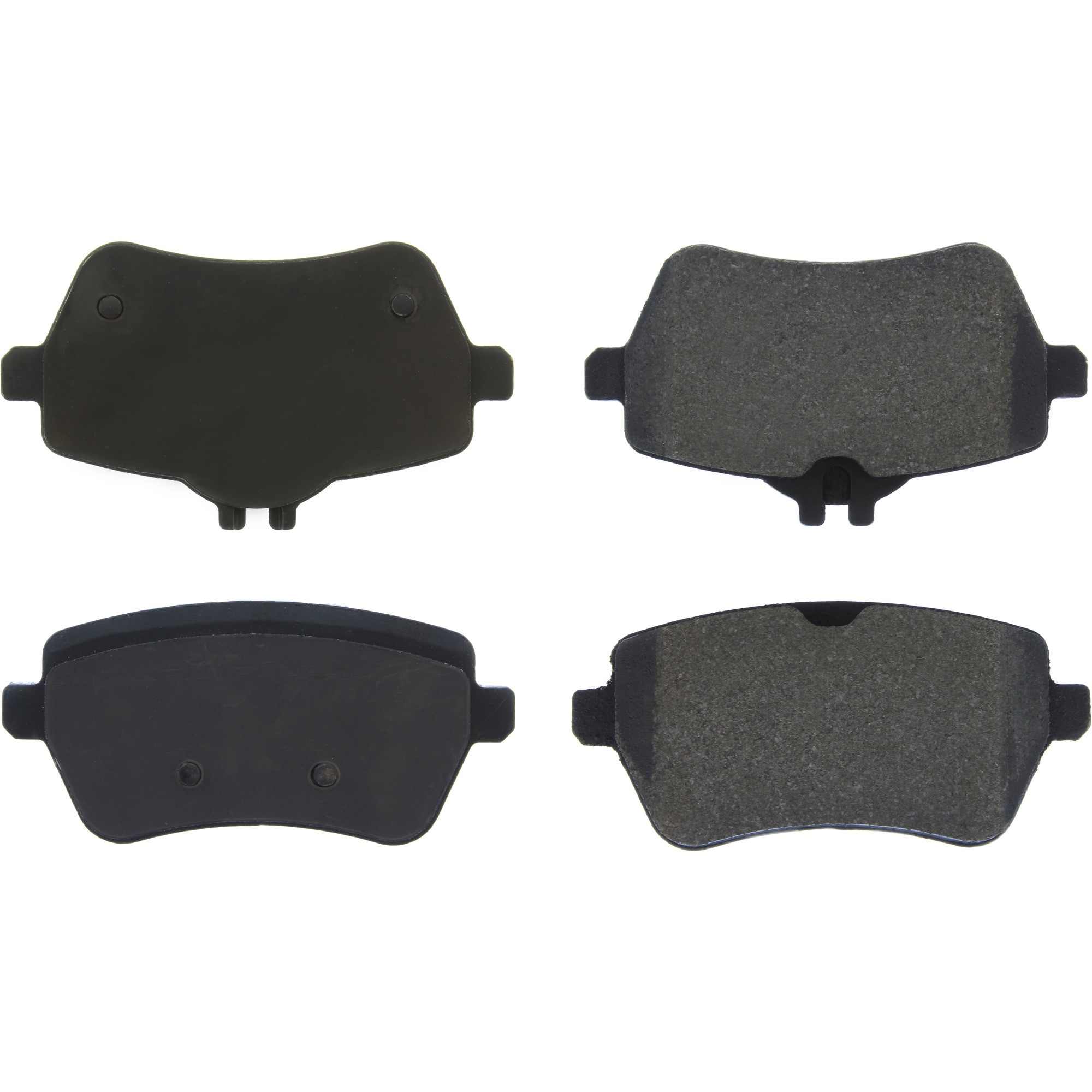 StopTech Premium Semi-Metallic Brake Pads with Shims and Hardware 300.16890