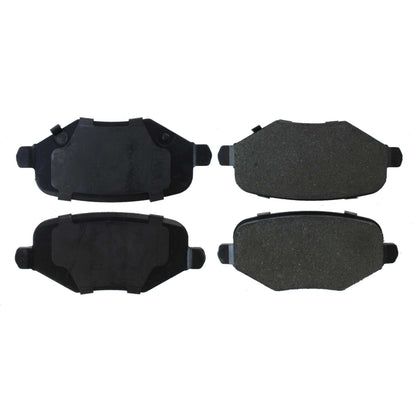 Centric Parts Premium Semi-Metallic Brake Pads with Shims and Hardware 300.17190