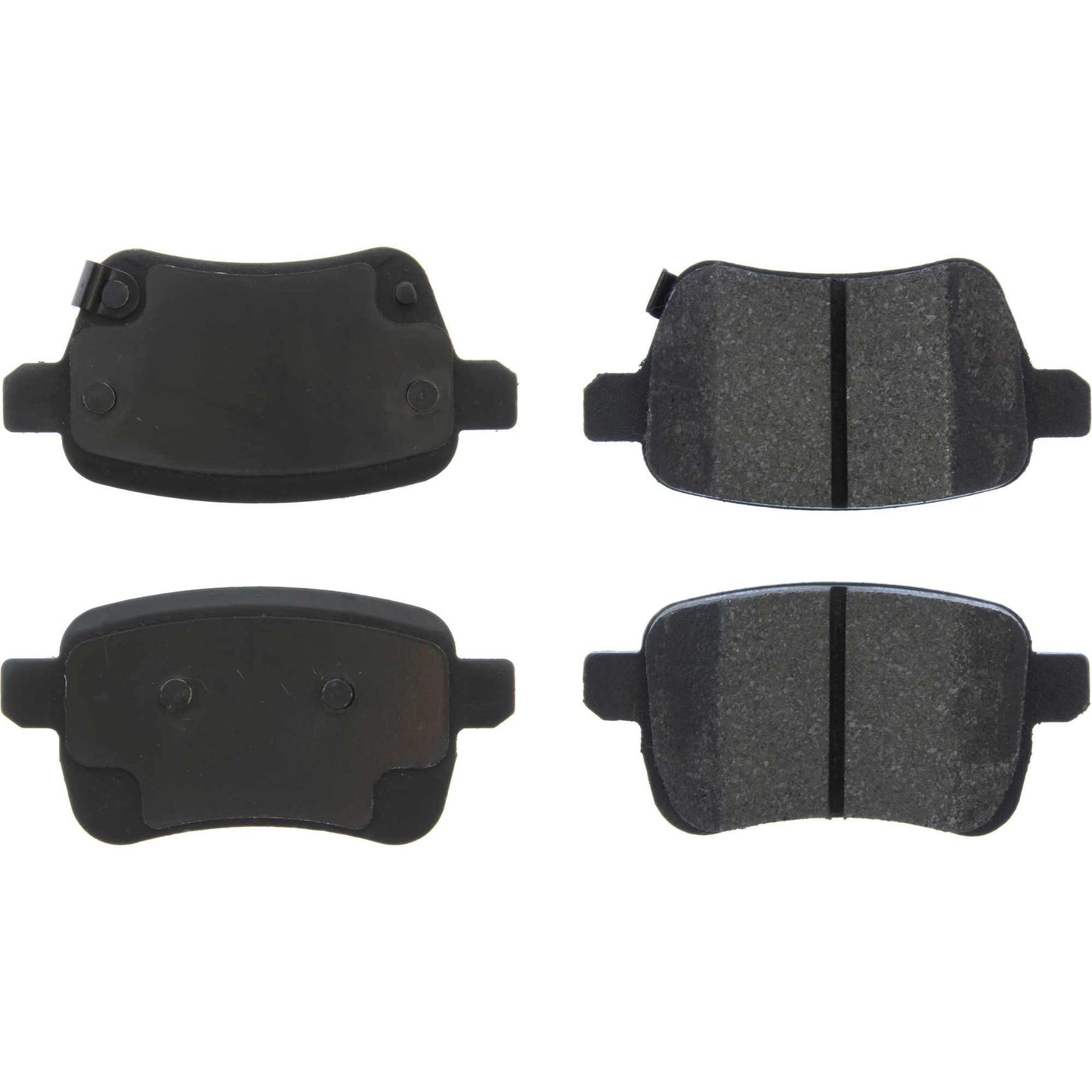 StopTech Premium Semi-Metallic Brake Pads with Shims and Hardware 300.17220