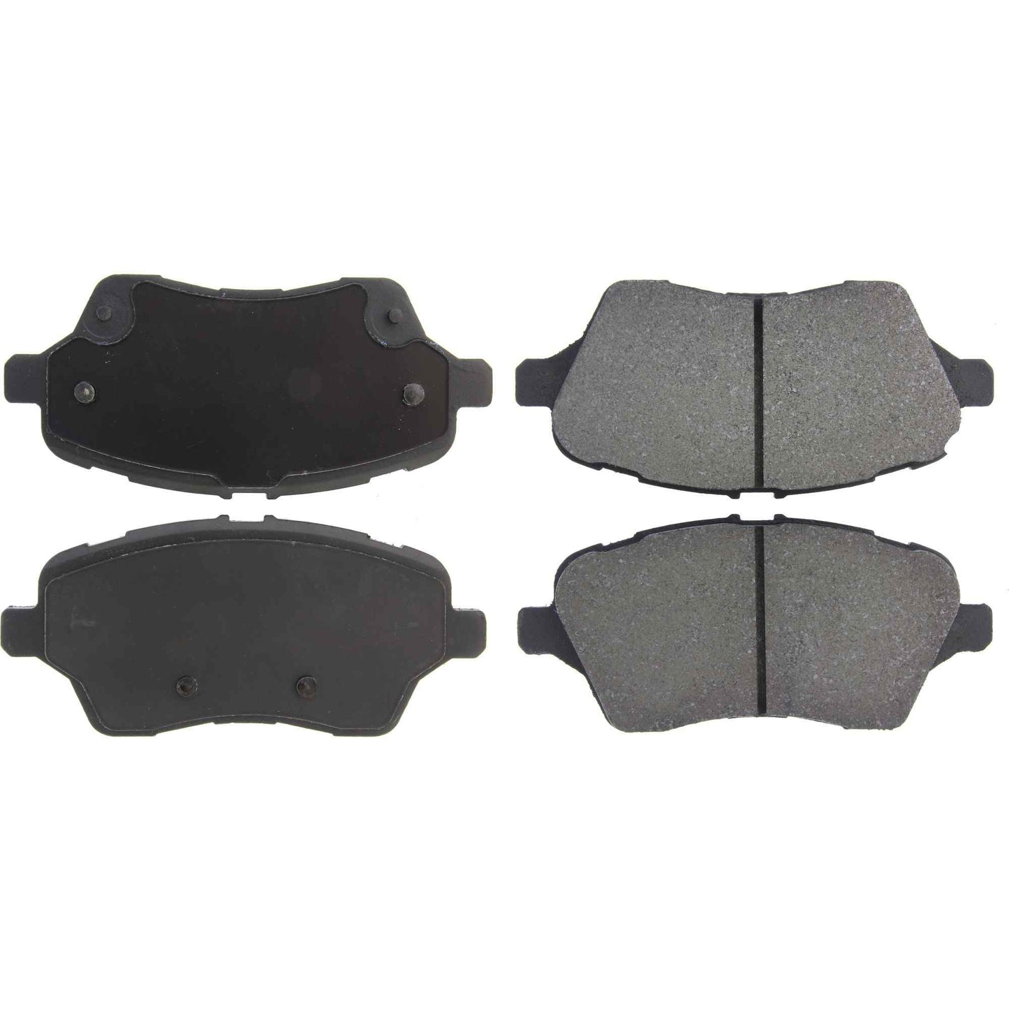 Centric Parts Disc Brake Pad Set Premium Semi-Metallic with Shims for 2014-2019 Ford Fiesta 300.17300