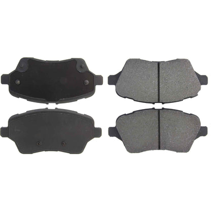 Centric Parts Disc Brake Pad Set Premium Semi-Metallic with Shims for 2014-2019 Ford Fiesta 300.17300
