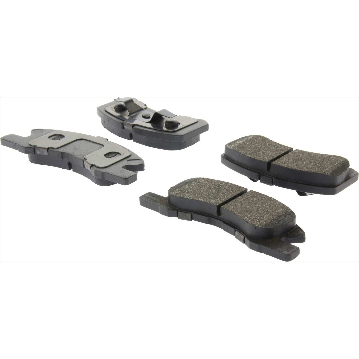 Centric Parts Disc Brake Pad Set Premium Semi-Metallic with Shims and Hardware for 2019-2016 Dodge Attitude, 2020-2014 Mitsubishi Mirage, 2020-2017 Mirage G4 300.17310