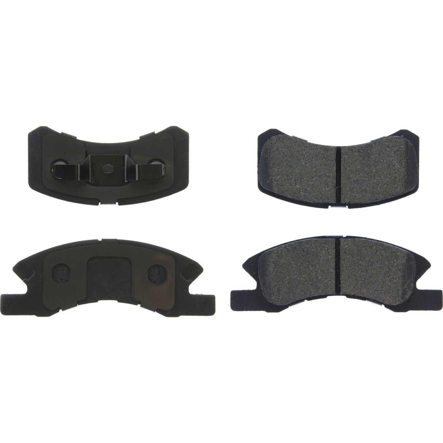 Stoptech Centric Premium Semi-Metallic Brake Pads w/Shims & Hardware - Front/Rear 300.17310