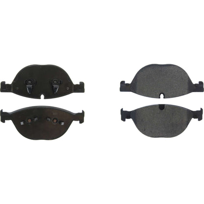 StopTech Premium Semi-Metallic Brake Pads with Shims 300.17500