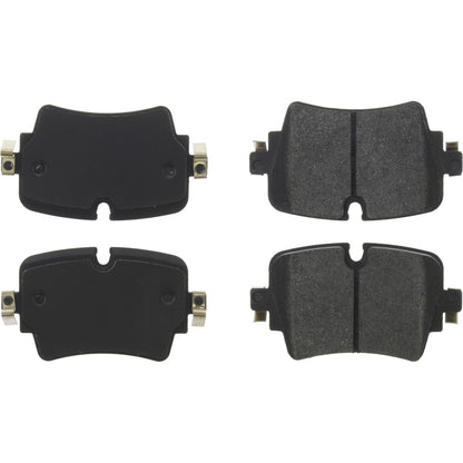 Stoptech Centric 14-18 Jaguar F-Type Premium Semi-Metallic Brake Pads Hardware - Rear 300.17530