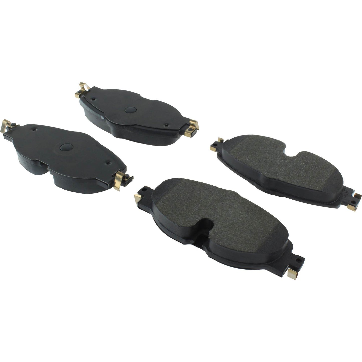Centric Parts Disc Brake Pad Set Premium Semi-Metallic with Shims 300.17600