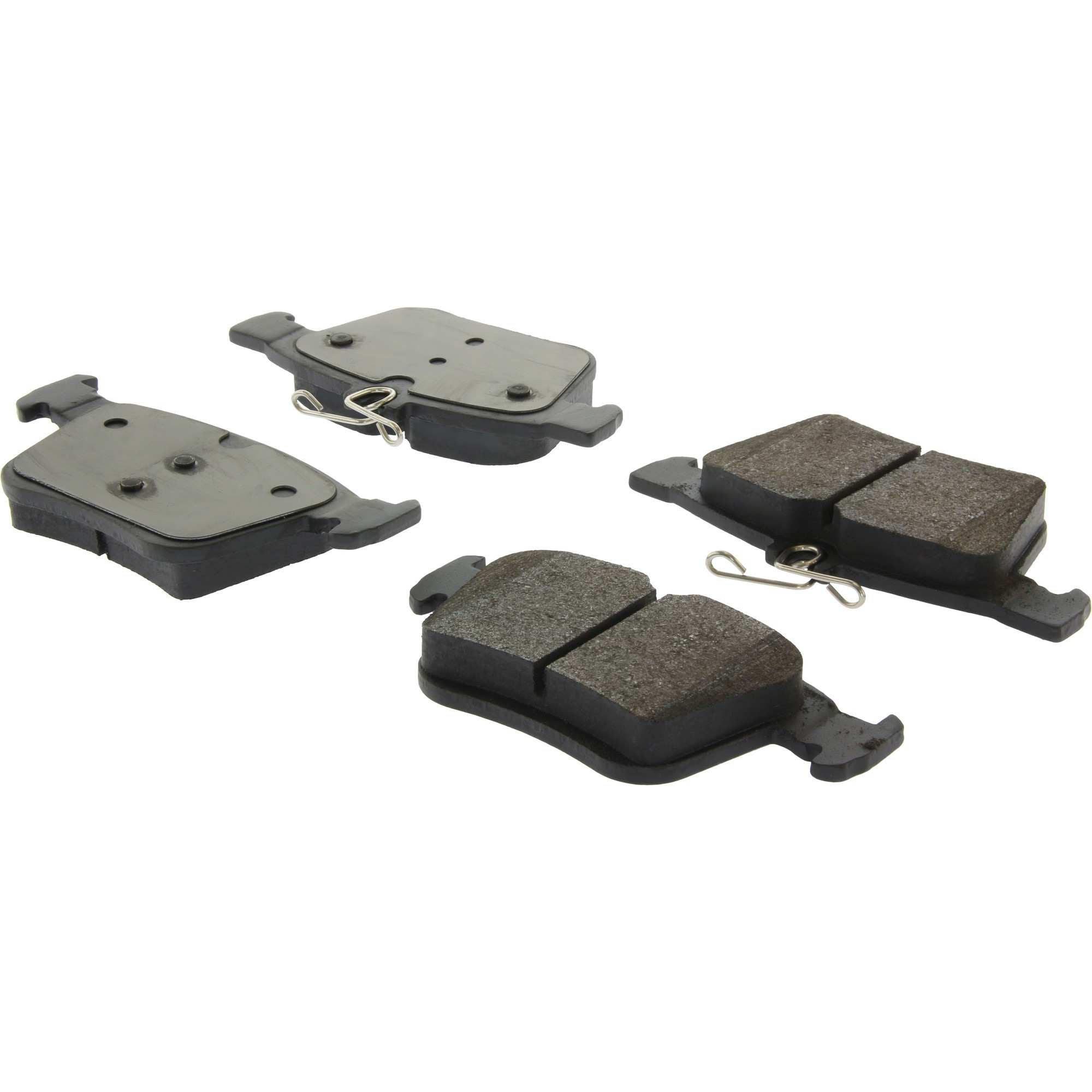 StopTech Premium Semi-Metallic Brake Pads with Shims and Hardware 300.17610