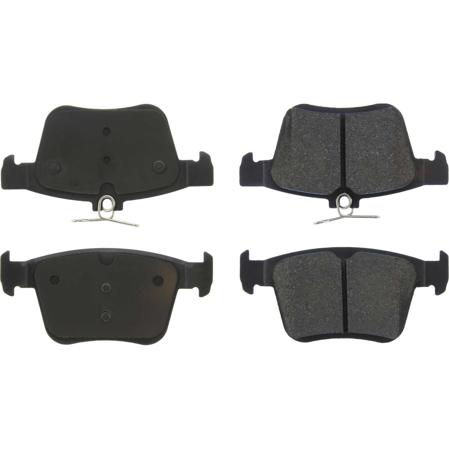 Stoptech Centric Premium Semi-Metallic Brake Pads w/Shims & Hardware - Rear 300.17610