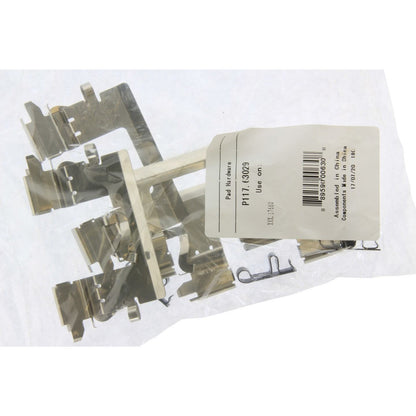 StopTech Premium Semi-Metallic Brake Pads with Shims and Hardware 300.17660