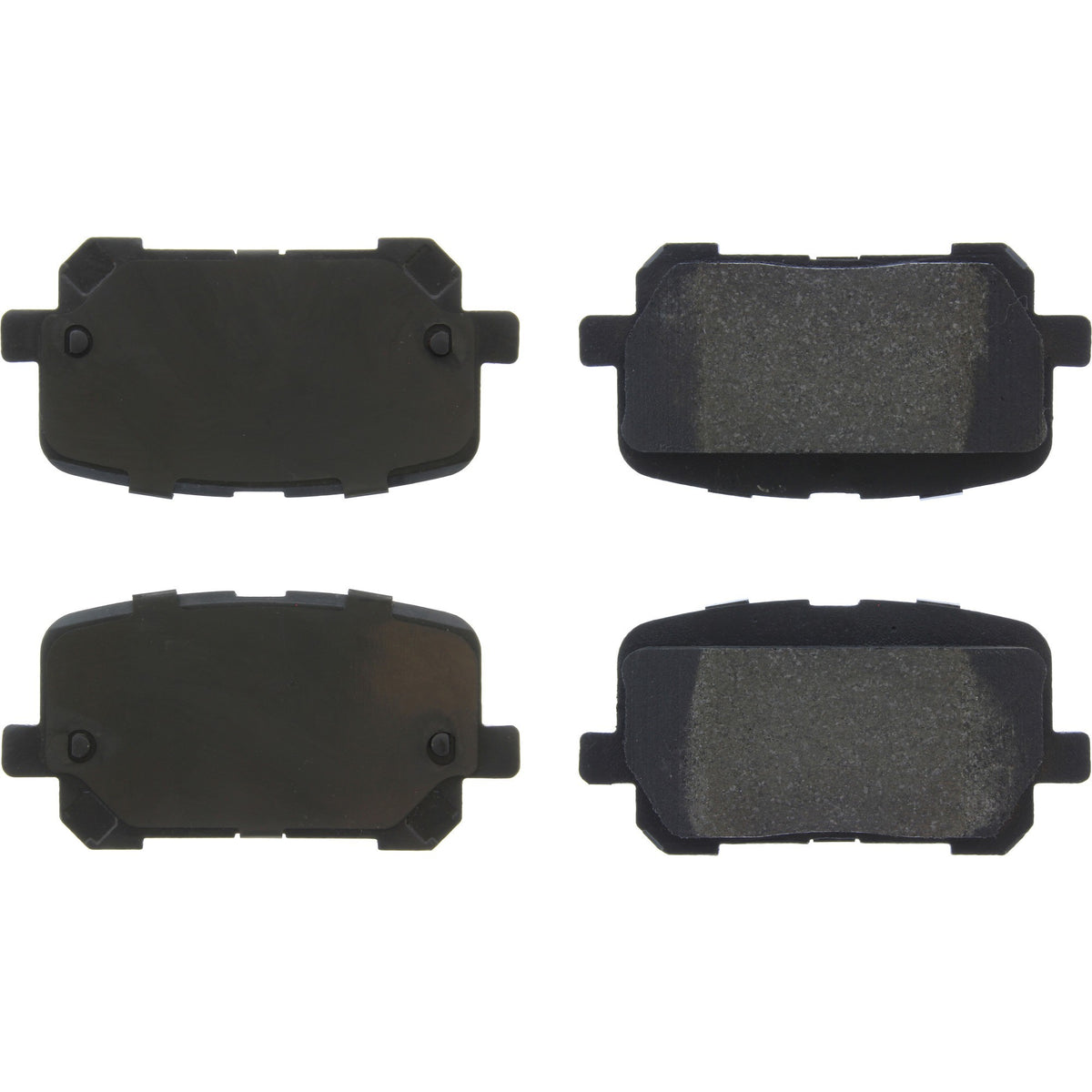 StopTech Premium Semi-Metallic Brake Pads with Shims and Hardware 300.17660