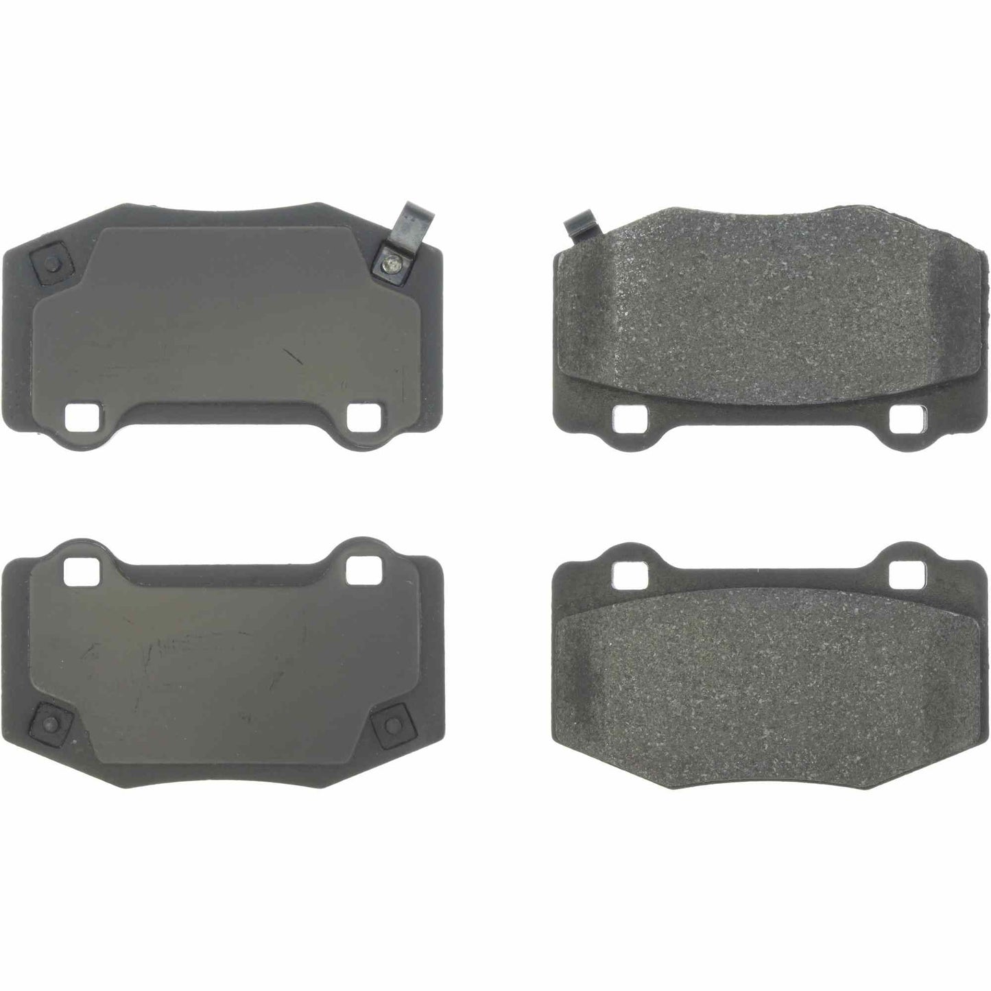 Stoptech Centric 15-19 Ford Mustang Premium Semi-Metallic Brake Pads w/ Hardware - Rear 300.18540