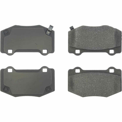 Stoptech Centric 15-19 Ford Mustang Premium Semi-Metallic Brake Pads w/ Hardware - Rear 300.18540