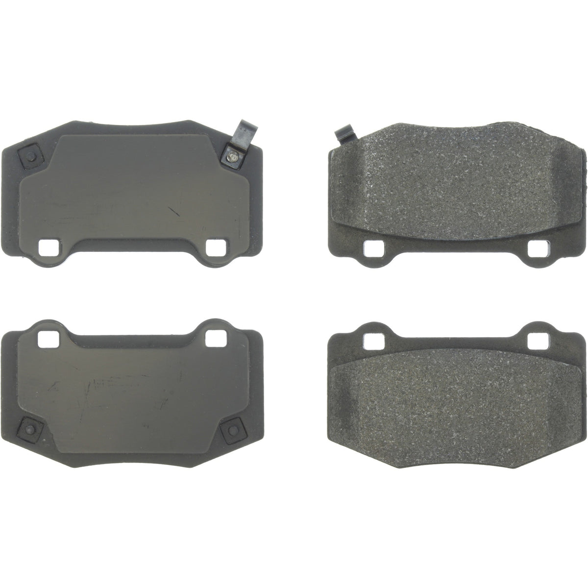 Stoptech Centric 15-19 Ford Mustang Premium Semi-Metallic Brake Pads w/ Hardware - Rear 300.18540
