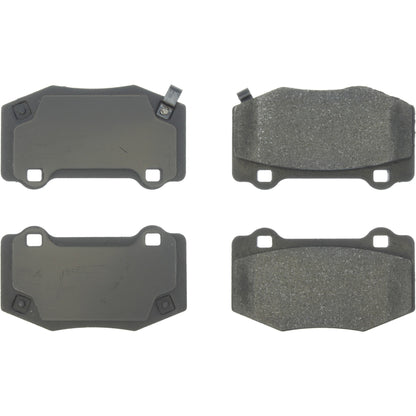 Stoptech Centric 15-19 Ford Mustang Premium Semi-Metallic Brake Pads w/ Hardware - Rear 300.18540