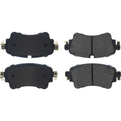 Stoptech Centric Premium Semi-Metallic Brake Pads w/Shims - Rear 300.18980