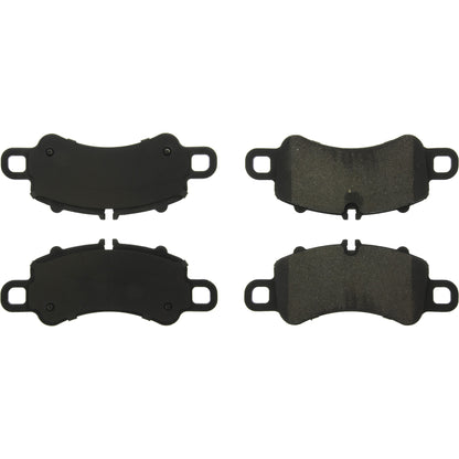 Stoptech Centric 17-18 Porsche 718 Boxster Premium Front Semi-Metallic Brake Pads w/Shims 300.19050