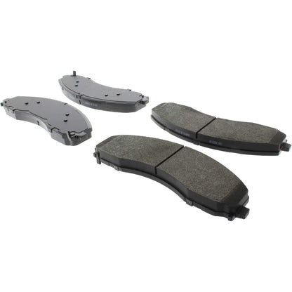 Centric Parts Disc Brake Pad Set Premium Semi-Metallic with Shims and Hardware for 2017-2022 Ford F-450 Super Duty, F-550 Super Duty 300.20180