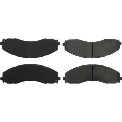Centric Parts Disc Brake Pad Set Premium Semi-Metallic with Shims and Hardware for 2017-2022 Ford F-450 Super Duty, F-550 Super Duty 300.20180