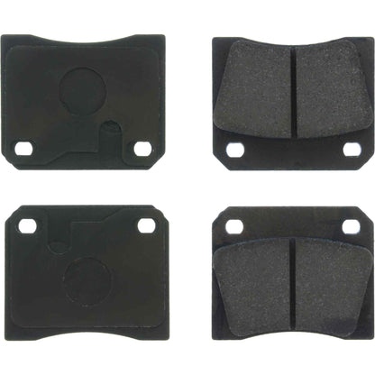 Stoptech Centric 76-93 Jaguar XJS Premium Ceramic Rear Brake Pads w/Shims 301.00090