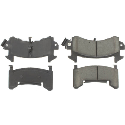 Centric Parts Disc Brake Pad Set Premium Ceramic with Shims for 1981-1997 Buick Cadillac Chevrolet Camaro El Camino LLV Malibu Part 301.01540
