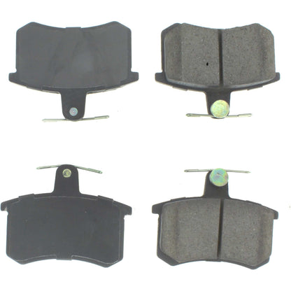 Centric Parts Disc Brake Pad Set Premium Ceramic with Shims and Hardware for 1991-2000 Alfa Romeo Audi 80 90 100 200 4000 5000 301.02280
