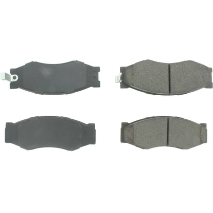 Centric Parts Disc Brake Pad Set Premium Ceramic with Shims and Hardware for 1990-1997 Infiniti M30 Nissan 200SX 1984-1994