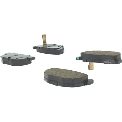 Centric Parts Disc Brake Pad Set Premium Ceramic with Shims for 1988-1992 Nissan 200SX, 1998-1999 Nissan 240SX 301.02720