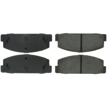 Centric Parts Disc Brake Pad Set Premium Ceramic with Shims for Mazda 6 2003-2005, Protege 2003, RX‑7 1984-1995 301.03320