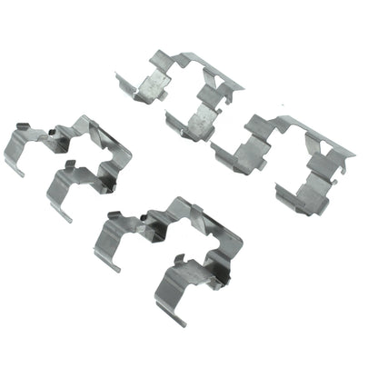 Centric Parts Disc Brake Pad Set Premium Ceramic with Shims and Hardware for 1986-1989 Acura Integra, 1986-1989 Honda Accord, 1985-1987 Prelude 301.03340