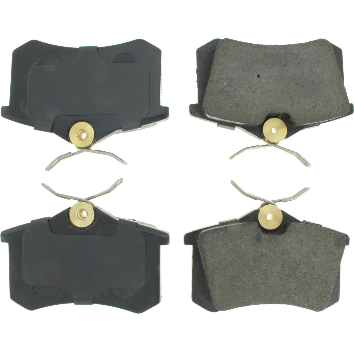 Centric Parts Disc Brake Pad Set Premium Ceramic with Shims for Audi Models 2018-2000