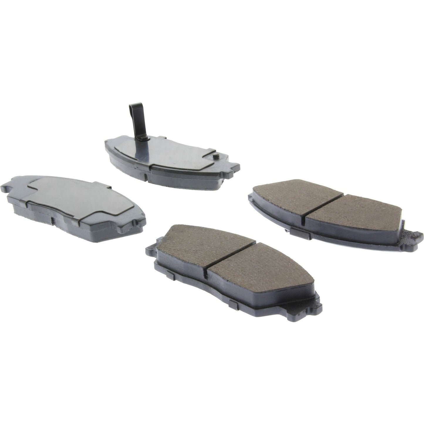Centric Parts Disc Brake Pad Set Premium Ceramic with Shims and Hardware for 1991-1988 Honda Civic CRX 1991-1990 Prelude 1990-1988 301.03730