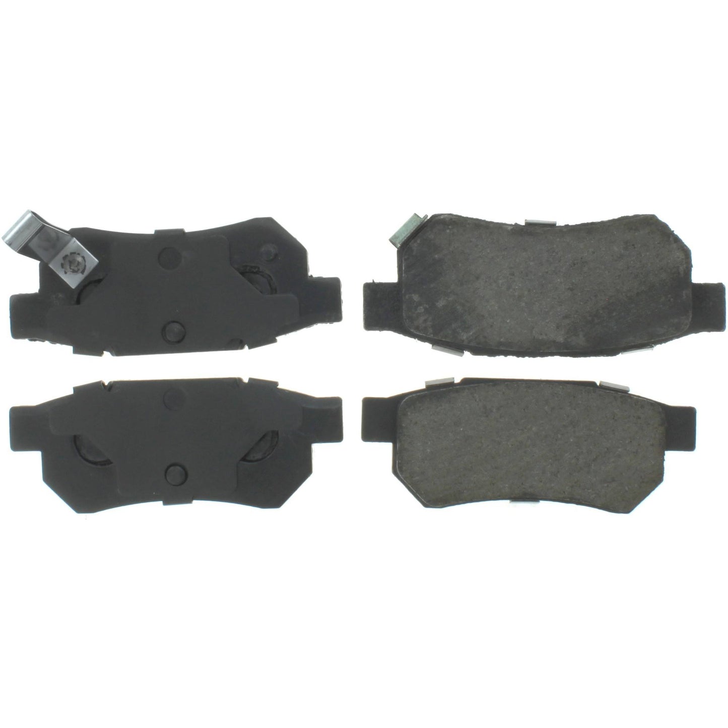 Centric Parts Disc Brake Pad Set Premium Ceramic with Shims and Hardware for Acura Integra 2001-1990, Honda City 2014-2010, Civic 1995-1998, CRX 1991-1990 301.03740