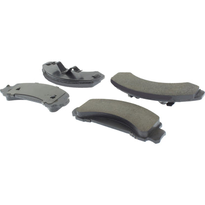 Centric Parts Disc Brake Pad Set Premium Ceramic with Shims and Hardware for 1997-1987 Ford Aerostar, 1990-1984 Bronco II