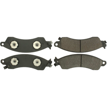 Centric Parts Disc Brake Pad Set Premium Ceramic with Shims and Hardware for 1992-1985 Chevrolet Camaro, 1996-1988 Corvette, 2001-1994 Ford Mustang, 2004-2003 Mustang, 1992-1988 Pontiac Firebird 301.04120