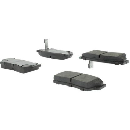 Centric Parts Disc Brake Pad Set Premium Ceramic with Shims and Hardware for 1991-1998 Chevrolet Tracker, Geo Tracker, GMC Tracker, Pontiac Sunrunner, Suzuki Sidekick, X-90 301.04180