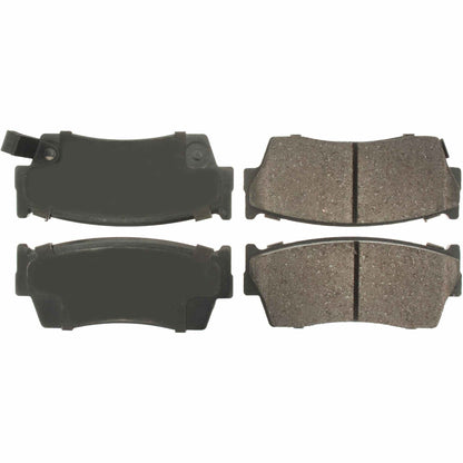 Centric Parts Disc Brake Pad Set Premium Ceramic with Shims and Hardware for 1991-1998 Chevrolet Tracker, Geo Tracker, GMC Tracker, Pontiac Sunrunner, Suzuki Sidekick, X-90 301.04180