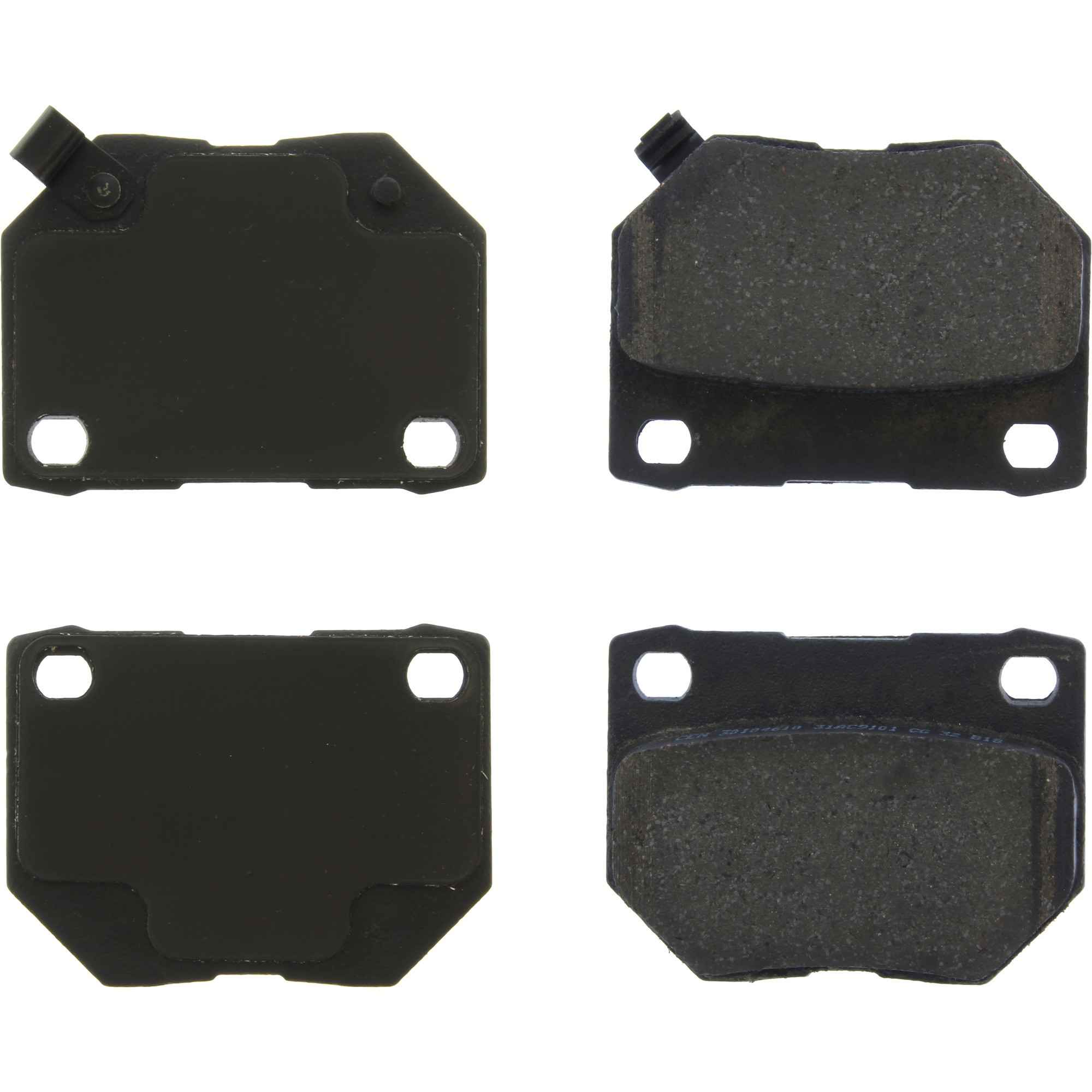 Stoptech Centric 89-96 Nissan 300ZX Rear Centric Premium Ceramic Brake Pads w/ Shims 301.04610