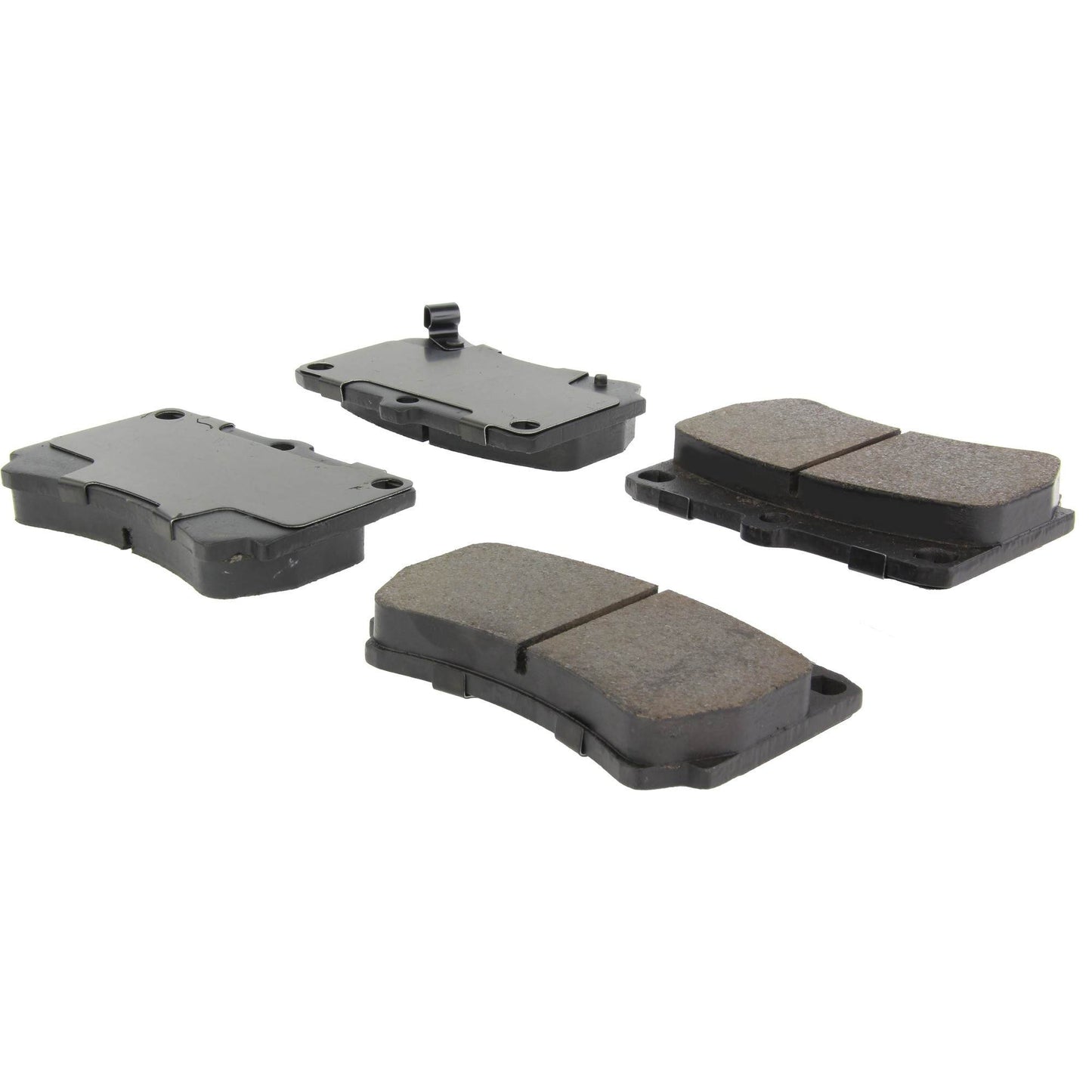 Centric Parts Premium Ceramic Brake Pads with Shims and Hardware for 1997-1994 Ford Aspire, 1996-1991 Escort, 2002-2001 Kia Rio, 1995-1990 Mazda 323, 1998-1990 Protege, 1996-1991 Mercury Tracer 301.04660