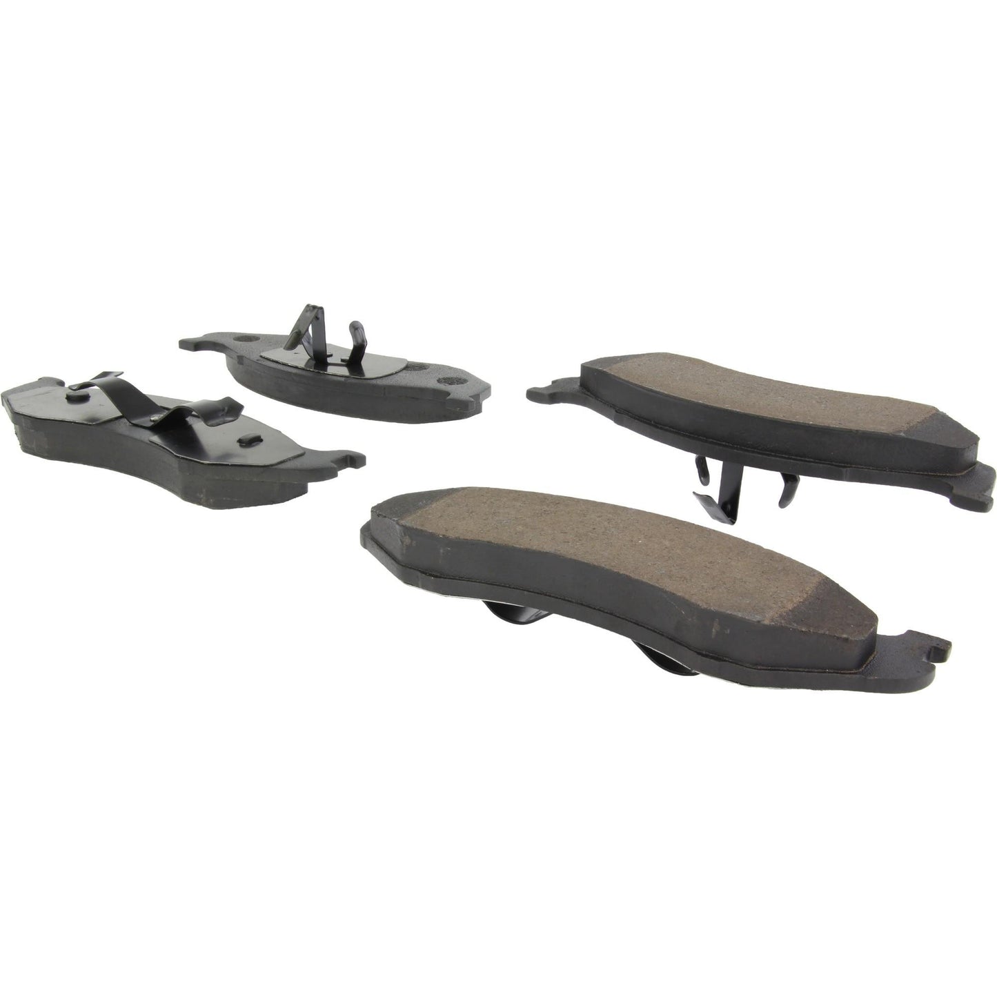 Centric Parts Disc Brake Pad Set Premium Ceramic with Shims and Hardware for Jeep Cherokee 1990-2001, Grand Cherokee 1993-1998, Wrangler 1990-1995, Wrangler 1997-2006 301.04770