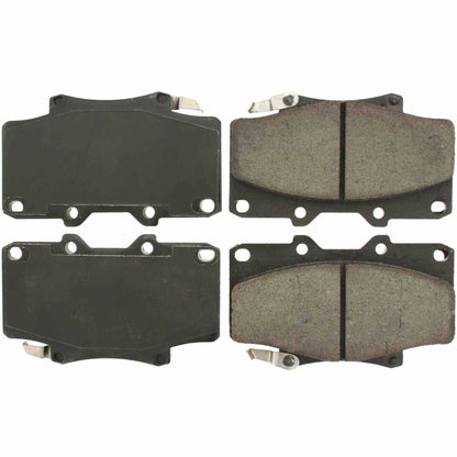 Centric Parts Disc Brake Pad Set Premium Ceramic with Shims and Hardware for 1996-1997 Lexus LX450 & 1993-1997 Toyota Land Cruiser 301.05020