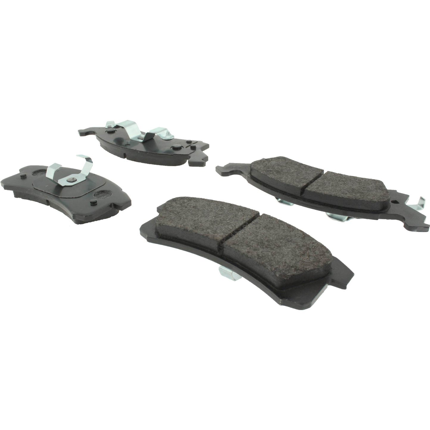 Centric Parts Disc Brake Pad Set Premium Ceramic with Shims and Hardware for 1990-2005 Buick Skylark Chevrolet Beretta Cavalier Corsica Oldsmobile Achieva Cutlass Calais Pontiac Grand Am Sunbird Sunfire