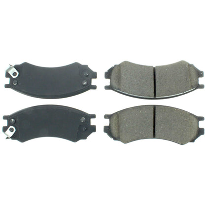 Centric Parts Disc Brake Pad Set Premium Ceramic with Shims and Hardware for Saturn SC 1992-1991, SC1 2002-1993, SC2 2002-1993, SL 2002-1991, SL1 2002-1991, SL2 2002-1991, SW1 1999-1993, SW2 2001-1993 301.05070