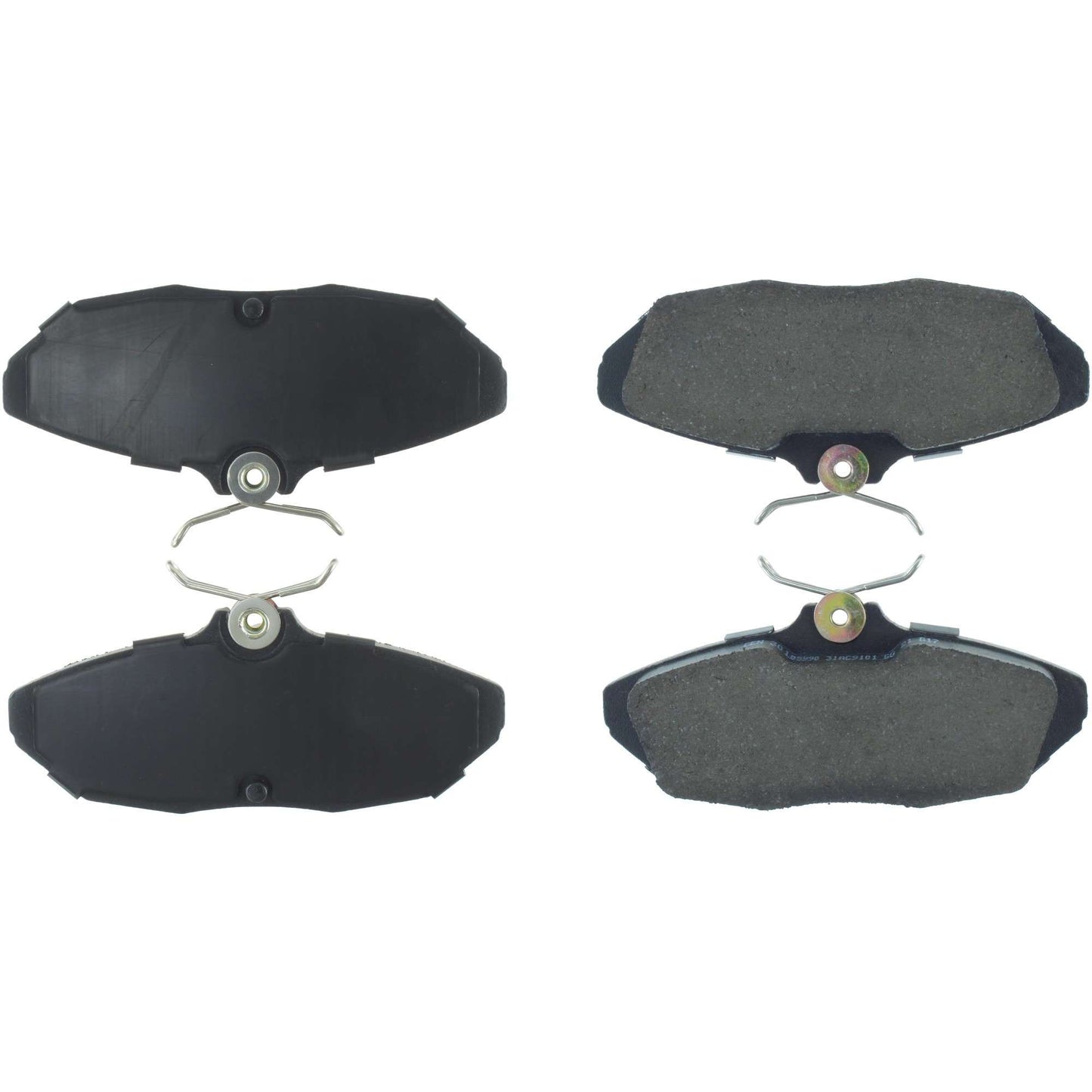 Centric Parts Premium Ceramic Brake Pads with Shims and Hardware 301.05990