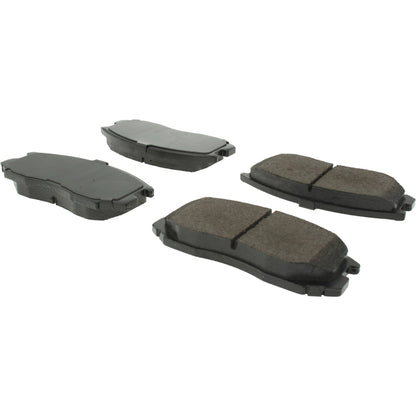 Centric Parts Disc Brake Pad Set Premium Ceramic with Shims and Hardware for 1991-2000 Dodge Colt Eagle Summit Vista Mitsubishi Mirage Plymouth Colt 301.06020
